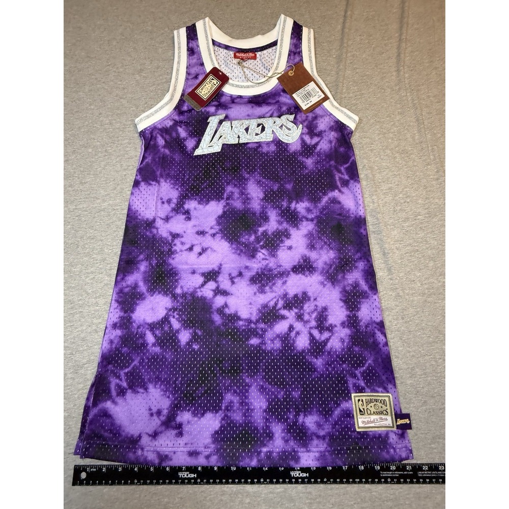 Mitchell & Ness NBA Galaxy Tank Dress - Los Angeles Lakers Size XS